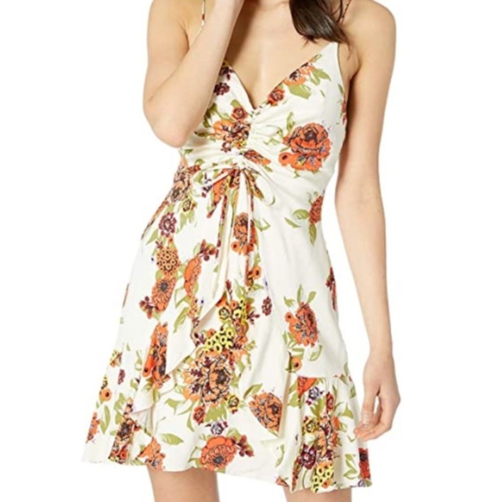 NWOT FREE PEOPLE HAPPY HEART MINIDRESS